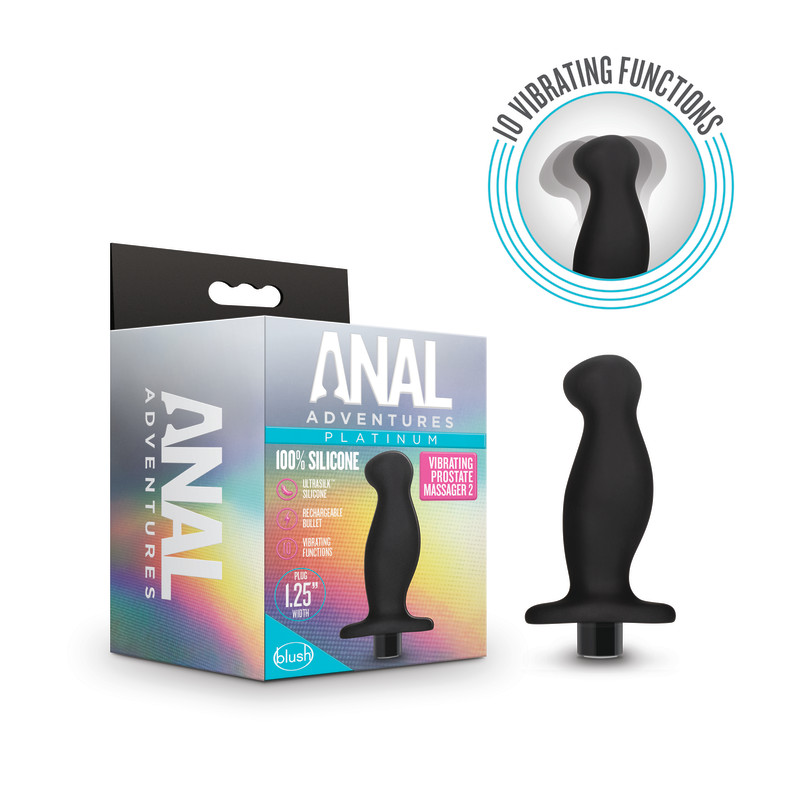 Anal Adventures Platinum Vibrating Prostate Massager 02
